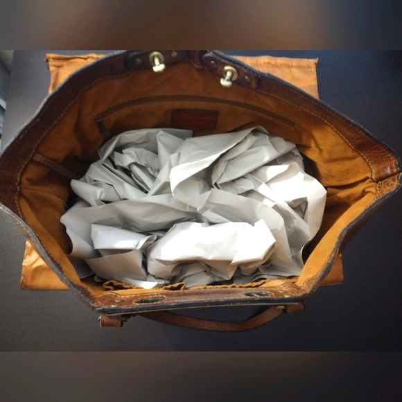 Patricia Nash Benvenuto Tote Vintage Distressed Leather - Picture 13 of 16